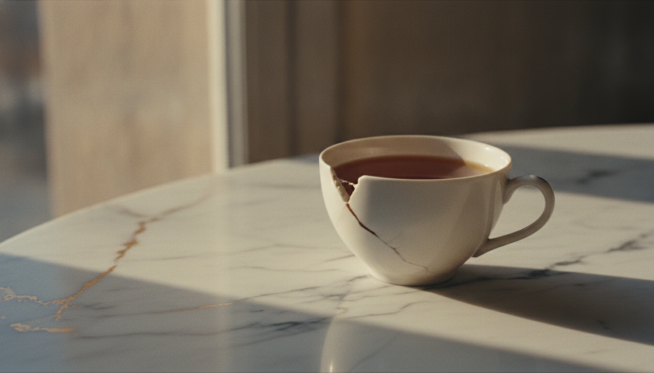 La tasse ébréchée